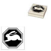 2023 Jahr des Kaninchens Gummistempel (Stempel)