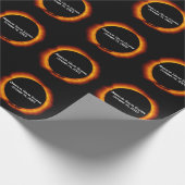 2023 Jährliche Solarkrise Geschenkpapier (Ecke)