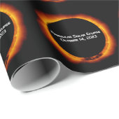 2023 Jährliche Solarkrise Geschenkpapier (Rolleneckpunkt)