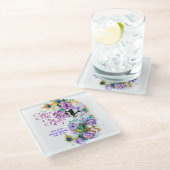 2023 JCCA Specialty - Glass Untersetzer / Trivet (Schrägansicht)