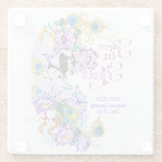 2023 JCCA Specialty - Glass Untersetzer / Trivet (Rückseite)