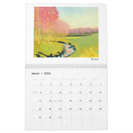 2023 John Suess Fine Art Wall Calendar Kalender (Mär 2026)