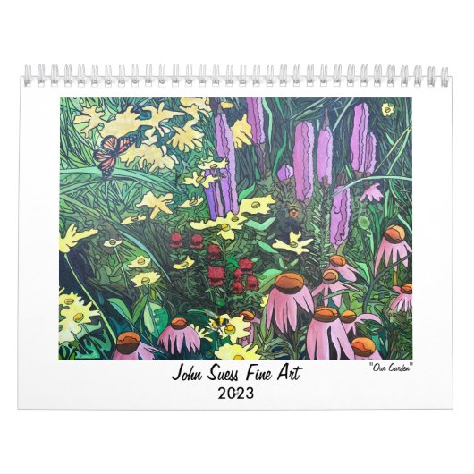 2023 John Suess Fine Art Wall Calendar Kalender (Titelbild)