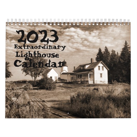 2023 Kalender - Außergewöhnlicher Leuchtturmkalend (Titelbild)