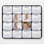 2023 Kalender Benutzerdefiniertes Foto Modernes Mousepad (Vorne)