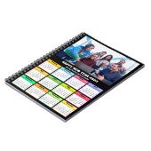 2023 Kalender Business Custom Foto Modernes Black Notizblock (Linke Seite)