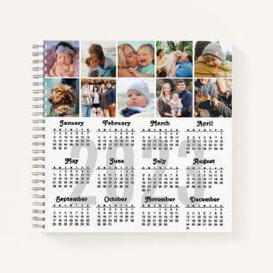 2023 Kalender Custom 10 Family Foto DIY Moderne Notizblock