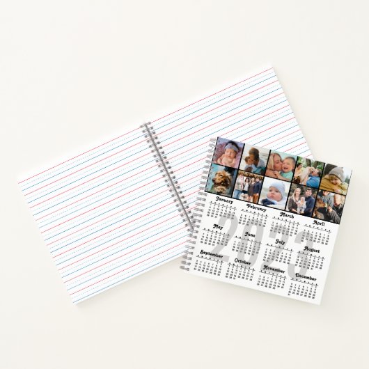 2023 Kalender Custom 10 Family Foto DIY Moderne Notizblock (Innenseite)