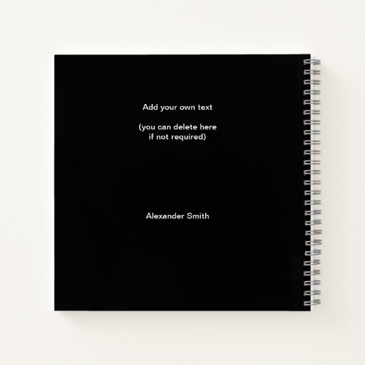 2023 Kalender Custom 10 Family Foto DIY Moderne Notizblock (Rückseite)