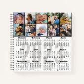 2023 Kalender Custom 10 Family Foto DIY Moderne Notizblock (Vorderseite)