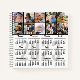 2023 Kalender Custom 10 Family Foto DIY Moderne Notizblock