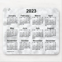 2023 Kalender der Wolkentage von Janz