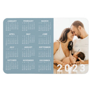 2023 Kalender Familienfotografie Benutzerdefinie Magnet