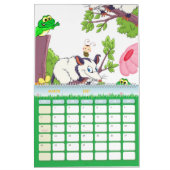 2023 Kalender farbenfroher Frosch Opossum (Mär 2027)