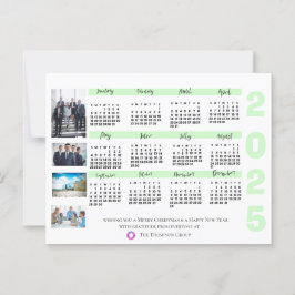 2023 Kalender Foto Weihnachten im Unternehmen Neuj Postkarte