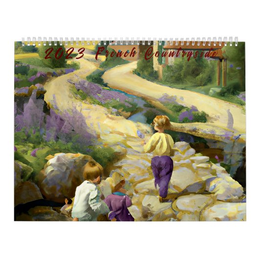 2023 Kalender Französische Landschaft (Titelbild)