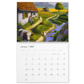 2023 Kalender Französische Landschaft (Jan 2027)