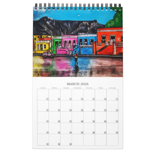 2023 Kalender Kap Stadt vibes (Mär 2026)