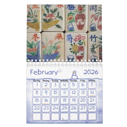 2023 Kalender Mahjong (Feb 2026)