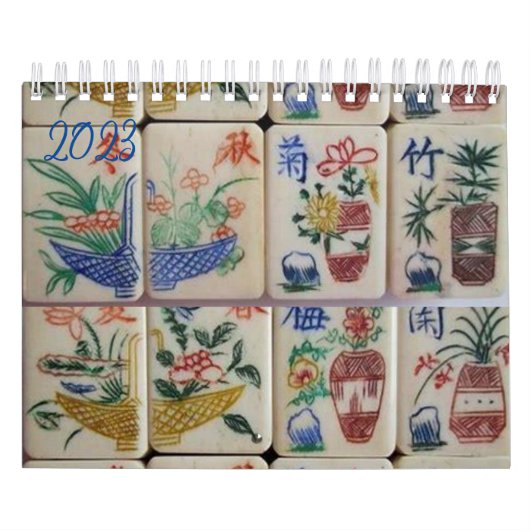 2023 Kalender Mahjong (Titelbild)