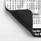 2023 Kalender Minimalistisch  Mousepad (Ecke)