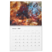 2023 Kalender mit Ferien - Weltraum (Jan 2027)