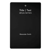 2023 Kalender mit öffentlichen Feiertagen Moderne Mini Klemmbrett (Rückseite)