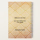 2023 Kalender Moderne 12 Foto Custom DIY Notizblock (Rückseite)