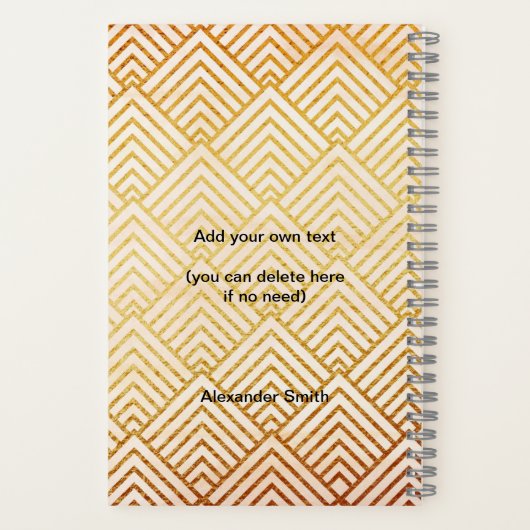 2023 Kalender Moderne 12 Foto Custom DIY Notizblock (Rückseite)