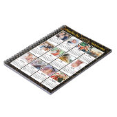 2023 Kalender Moderne Familie 12 Foto Collage DIY Notizblock (Linke Seite)