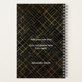 2023 Kalender Moderne Familie 12 Foto Collage DIY Notizblock (Rückseite)