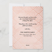 2023 Kalender Modernes Foto Gruß Feiertagskarte (Rückseite)