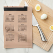 2023 Kalender Reitsport Geschirrtuch (Viertel Falte)