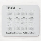 2023 Kalender-TEAM-Maus-Pad Mousepad (Vorne)