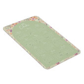 2023 Kalender Wasserfarben Natur Magnet (Rechte Seite)