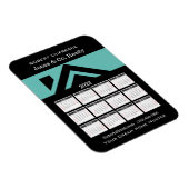 2023 Kalenderhaus Personalisiert Magnet (Rechte Seite)