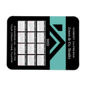 2023 Kalenderhaus Personalisiert Magnet (Horizontal)