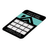 2023 Kalenderhaus Personalisiert Magnet (Linke Seite)