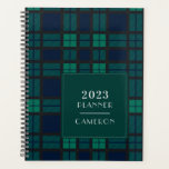 2023 Kariert Rustikaler Tartan Clan Blackwatch Gre Planer<br><div class="desc">Niedlicher,  eleganter,  karierter Clan Blackwatch Jahresplanner,  den Sie ganz einfach anpassen können,  indem Sie auf den Button "Personalisieren" klicken.</div>