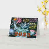 2023-Karte Karte (Gelbe Blume)