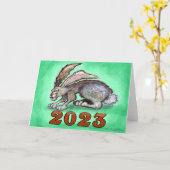 2023-Karte Karte (Gelbe Blume)