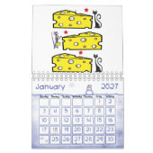 2023 Käsemäuse Jahr Käse Kalender (Jan 2027)