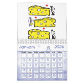2023 Käsemäuse Jahr Käse Kalender (Jan 2026)