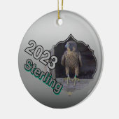 2023 Keramik Circle Ornament Sterling (Links)