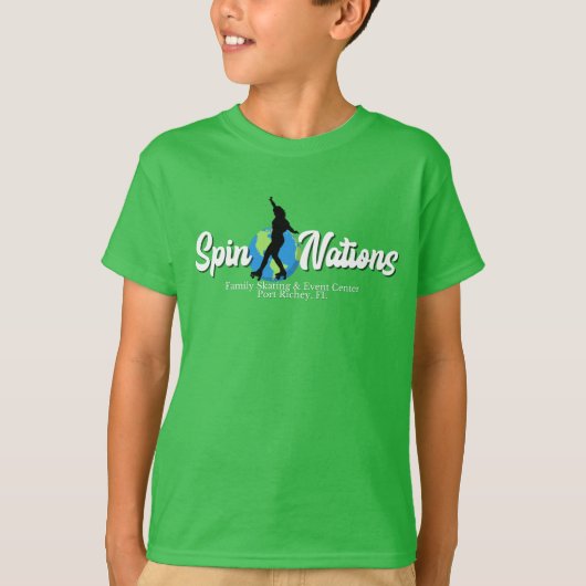 2023 Kinder SpinNations T-Shirts (Vorderseite)