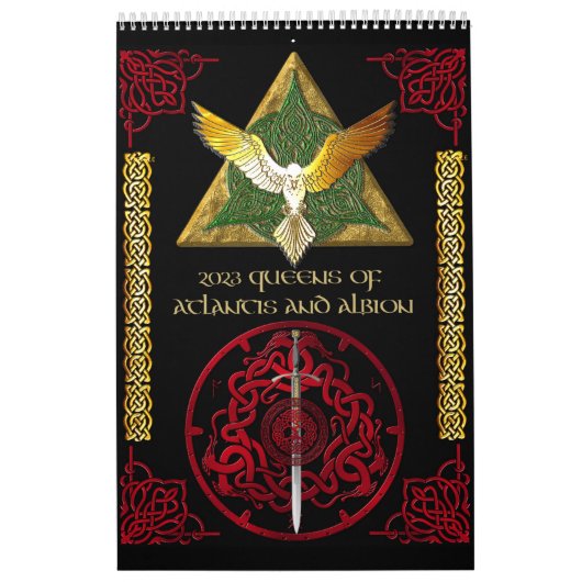 2023 Königinnen von Atlantis und Albion Kalender (Titelbild)