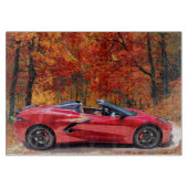 2023 Korvette-Schneidbrett Schneidebrett (Vorderseite)