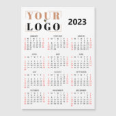 2023 Kundenlogo Sonntag Start Magnetic Magnetkarte (Vorderseite)