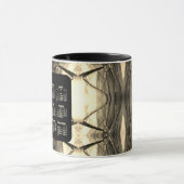 2023 Künstlerischer Sepia Neon Calendar von Janz T Tasse (Zentrum)