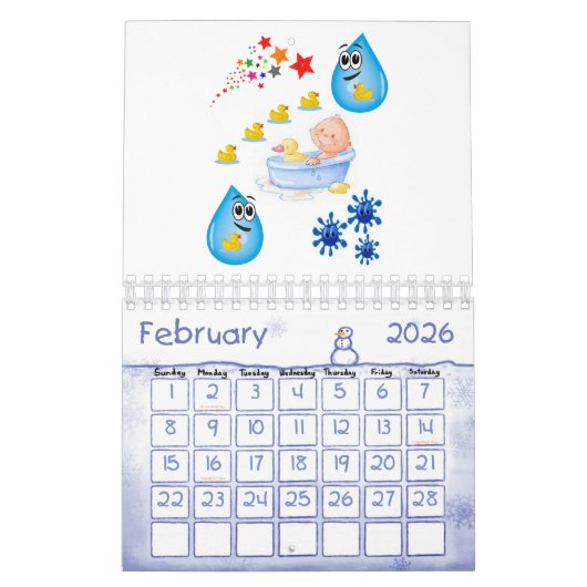2023 Liebe des Kalenders Toilettenpapier, Enten Kalender (Feb 2026)